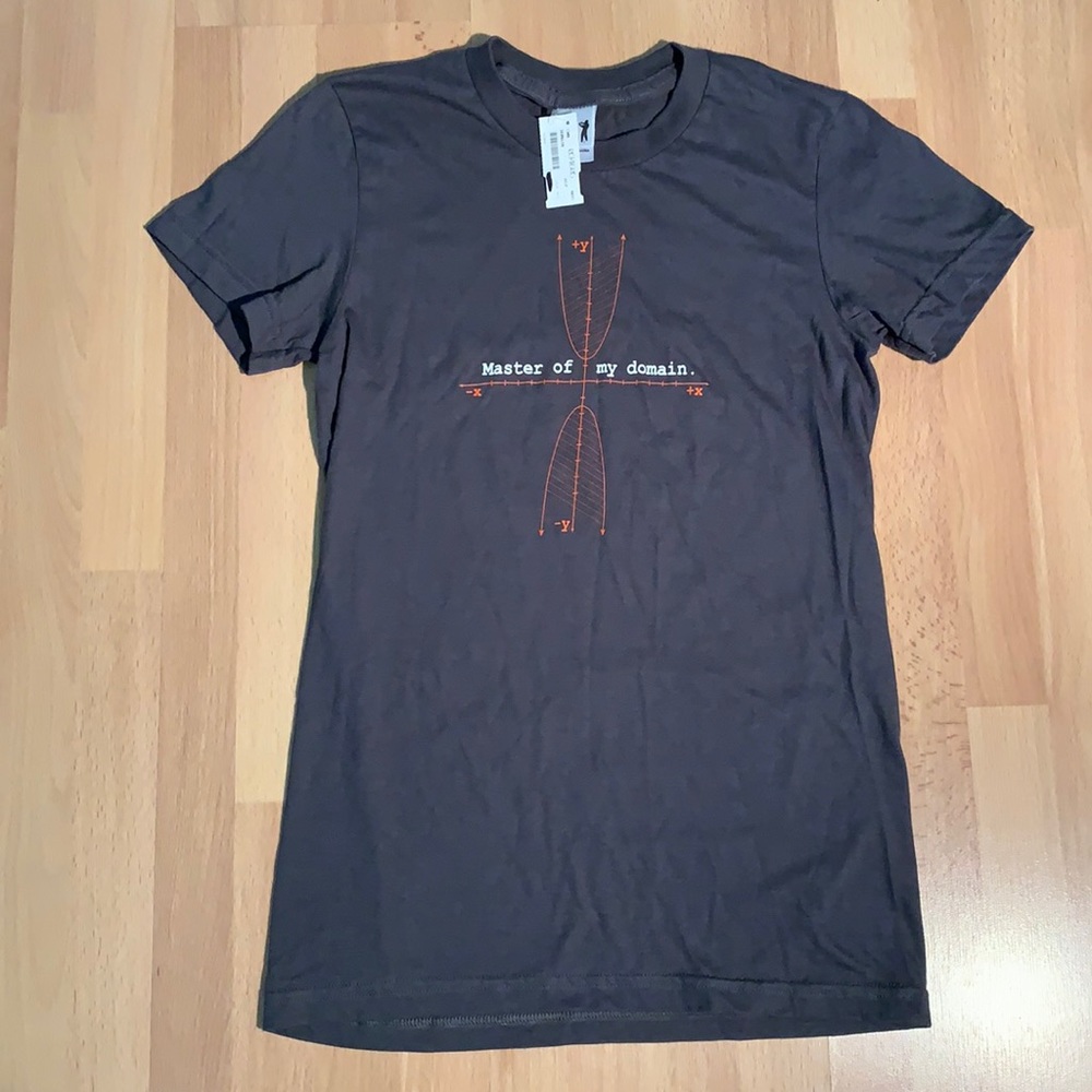 Master of My Domain math t-shirt